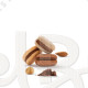 Baci di Dama -  biscuiți tradiționali din Piemont cu migdale și alune de pădure, umpluți cu ciocolată neagră - 200 g